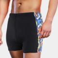 Men Swimwear Inside Drawstring Mid Waist Tight Swim Trunks Plus Size Quick Dry Swimming Shorts Mens Swimsuit Boys Beach Shorts. 
