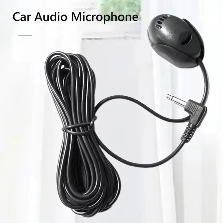 Car%20Audio%20Microphone%203.5mm%20External%20Mic%20for%20Car%20Vehicle%20Head%20Unit%20Bluetooth%20Enabled%20Stereo%20Radio%20for%20Car%20Vehicle%20Radio%20GPS%20-%20Image%202