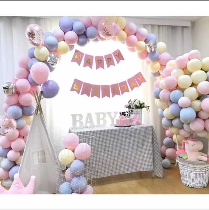 Happy%20Birthday%20Pastel%20Balloons%20Theme%20Set%20(%20Including%20Pink%20Birthday%20Banner%20-50%20Pc%20Pastel%20Balloons%20)%20Pastel%20Birthday%20Themes%20Pastel%20Balloons%20-Coloured%20Balloons%20-Birthday%20&%20Party%20Items%20Birthday%20Celebrations%20Birthday%20Decorations%20Pastel%20Birthday%20Decorations%20-%20Image%202