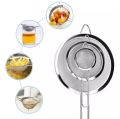 Metal Tea Strainer Set, Silver STRAINER, METAL STARINER 3 Pieces CHAI KI CHANNI. 