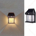 1PCS LED Solar Wall Lamp Outdoor Waterproof Up And Down Luminous Lighting Garden Decoration Solar Lights Stairs Fence Sunlight Lamp. 