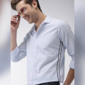 YNG Iight Blue  Premium Egyptian Cotton Formal Shirts For Men. 