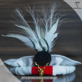 Chitrali Cap (Pakul) with Markhor | Peshawari Pakul - 100% Pure Wool. 