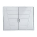 Wall Mounted Large Bathroom Cabinet, Magnetic Doors, Two Door Hanging Cabinet - Things store. 