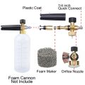 Foam Cannon Orifice Nozzle Tips And Foam Maker, Universal 1.1 Mm Thread Nozzle And Mesh Filter For Snow Foam Lance, 3000 Psi. 