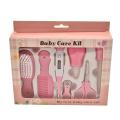 MiniMe 8Pcs Multi-Piece Baby Care Kit Newborn Hair Nail Thermometer Beauty Brush Kit Scissors Comb Teether Function Child Toiletry Kit Baby. 