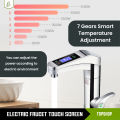 Advanced Instant Electric Hot Water Tap | Tankless Kitchen & Bathroom Faucet Heater | Geyser/Geaser/Gyser/Instant Water Heater Replacement | Hot Water Nalka & Bijli Nalka |Fast Heating High-Pressure LED Digital Faucet |Instant Hot Water Toti for Home Use. 