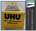 UHU The All-purpose adhesive Glue tube. NO 14, 125ml. 