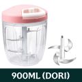 2L Hand Press Push Chopper Large Size | Vegetable & Meat Chopper Grinder. 