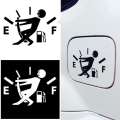 most popular sticker for feul fuel tank cover door for car cars petrol tank sticker. 