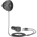 TaoTronics Bluetooth Car Kit, Bluetooth Receiver, Bluetooth 4.2, Hands-free Audio Adapter. 