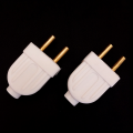 2 Pin Male Plug 250V 10A High Quality Ceramic Base- Pack of 2 Pcs. 