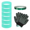 Green forest Heat Press Ring Anti-ghosting Flexible Strong Construction Heat Press Ring. 