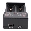 Liitokala Lii-202 5V 2A Battery Charger For 18650 26650 16340 14500 Aa / Aaa Nimh Lithium Battery. 