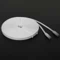 Cat 6 Ethernet Cable 100 Ft (30 Meters) Flat Slim Long Internet Network LAN Patch Cords, Cat6 High Speed Computer Wire. 