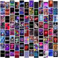 Cutomize Gaming Posters of your choice 50 Cards 4x6'' For Wall Decorate Gaming Room. 