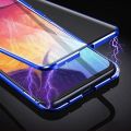 360° Protection Metal Magnetic Phone Case For Samsung Galaxy S22 23 Ultra S21 S20 FE Note 20 S10 Plus Double Sided Glass Cover. 