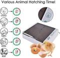 36 eggs incubator 360° rotating brand new automatic eggs hatching machine. 