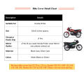 Honda Pridor Cover – Honda Bike Covers for Pridor bike –Dust proof Parking Cover and Sun Proof proof Bike Top Cover – Made from waterproof bike cover fabric to save the bike NF MART. 
