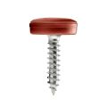 100 PCS/Bag Screw Head Plastic Cap Practical Self-Tapping Screw Decorative Cover Nut Bolt Protective Cover Furniture Hardware. 