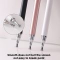 2 In 1 Stylish Universal Practical Dual-use Capacitive Tablet Stylus Pen Exquisite Double-headed Silicone Disc Drawing Tablet Phone Capacitor Pen. 