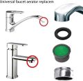 20PCS Basin Tap Filter-Tap Aerator- Faucet Plastic Insert Replacement Nozzle Filter - Faucet Flow Restrictor Replacement Parts. 