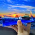 Car Interior Accessories Dashboard Decoration Moving Liquid Car Dashboard For Living Room and Office. 