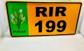 Original number plate for motorcycle / original number plate for car / Stylish number plate. 