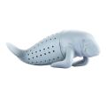 Cute Manatee Infuser Silicone Tea Strainers(Grey). 