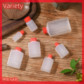 【BestGO】Variety  10Pcs 15/30ML Soy Sauce Bottle Trumpet Seasoning Soy Sauce Vinegar Bottle Tool. 