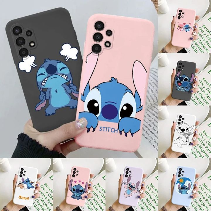 Stitch Case For Samsung Galaxy A13 4G A 13 5G Protective Cover Anime Cartoon Soft Funda For SamsungA13 GalaxyA13 Bags