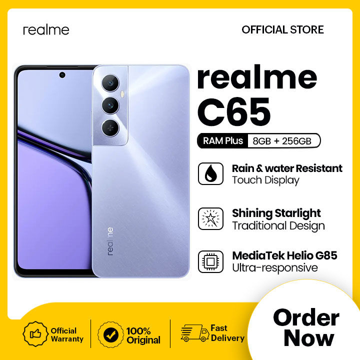 realme C65 | 8GB RAM + 256GB ROM