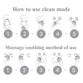 Ultrasonic Skin Deep Cleaning Brush Face Cleansing Brush Massager Waterproof Silicone Massage Usb Rechargeable. 