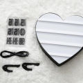 LED Message Light Box Create Your Own Countdowns Messages Or Reminders Card Wall Mount Lightbox For Room Office & Parties Decoration, Party Supplies, Rooms Decorating Items, Battery Power Lightboxes, Birthday Wedding Anniversary Decorative Item & Gifts. 