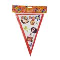 CUPCAKE THEME BIRTHDAY PARTY FLAGS - PACK OF 10 FLAGS - CUPCAKE THEME BUNTINGS. 
