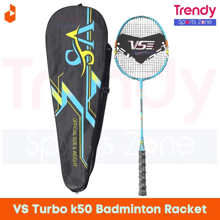 VS-Turbo K-50 Original Single Badminton Racket with Protective Bag | No ...