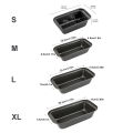 Non Stick Loaf Cake Pan Baking Fruit Cake Bread Tin Oven Tray ( 1 Piece Only) No-Stick Loaf Cake Bread Mold Bake Bakeware Loaf Pan Snow Toast Box Cheese Box Baking Roast Brownie Rectangular Medium Large Small Toast Bread Mold. 