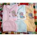 Pack of 3 New Born Baby Girl Boy Clothes 0 Size Infant Winter Suits Dresses Unisex NewBorn Garam Clothes. 