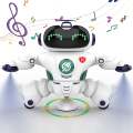 Musical Walking Dancing Robot Toy for Kids, Music Sounds Lights, 360° Body Spinning, Robot Toys for Kids,Smart Space Dancing Robot Singing Walking Intelligent Educational Toys with Music/Light ,for Ages 3 and up (White). 
