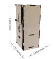 Fridge for Barbie Doll | Kitchen Toys Best Quality | Dollhuose Accessories. 