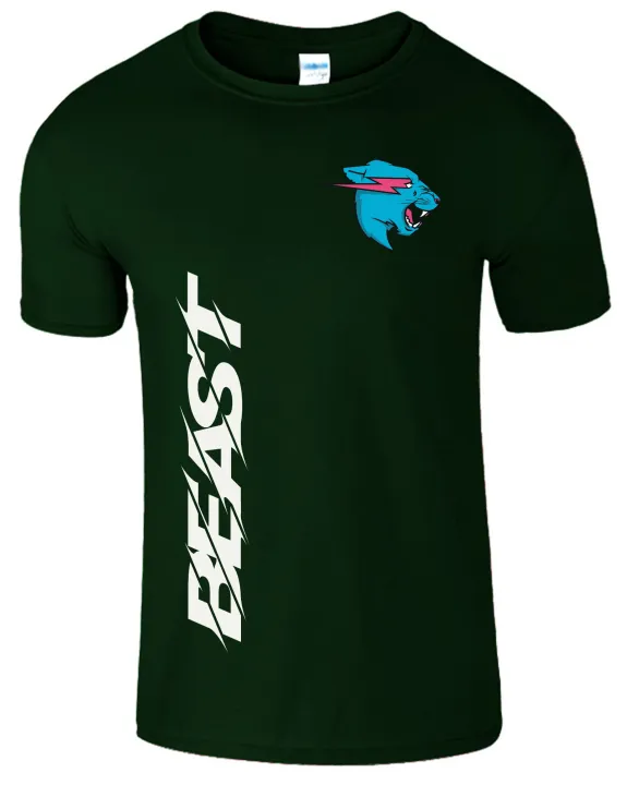 Forest%20Green%20Mr%20Beast%20T%20shirt%20Facon%20Beast%20Youtuber%20Cotton%20For%20Mens%20-%20Image%203