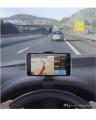 Universal Instrument Panel Car Holder - Black. 