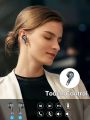 Wasart Wireless Earbud, Bluetooth 5.3 Headphones with 4 ENC Mics, 32H Bluetooth Earphones with Dual LED Display, Wireless Headphones in Ear IP7 Waterproof Bass, Ear Buds Noise Cancelling, USB-C, Black. 