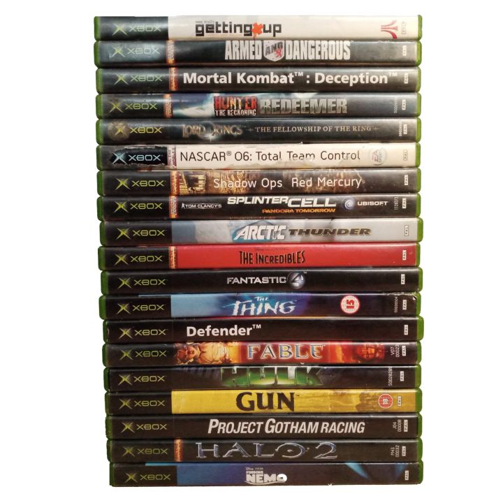 Original Xbox Games (Choose and Buy !)