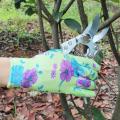Garden Tools DIY Housework Laboring PU Coated Plam Gloves Printed Style Soft Waterproof Protecting Glove. 