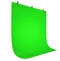 10 x 10ft non woven Green screen fabric chroma key studio backdrop. 