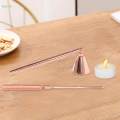 Candle Extinguisher, Candle Wick Cover, Bell Shaped Candle Wick Dippers Candle , Wick Flame , for Jar Candles Candle Lovers. 