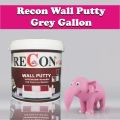 Recon Wall Putty Grey Gallon Painting & Decorating for Walls 4 Liters. 