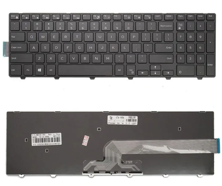 Laptop%20Notebook%20Keyboard%20For%20DE%20Inspiron%20%20%20%205559%20%20%20P/N%20%20NSK-LR0SC%20%E2%80%93%20Black%20-%20Image%202