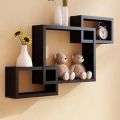 WOODEN BOX SHELVES - RUSTIC WALL DÉCOR STORAGE (WS-111. 